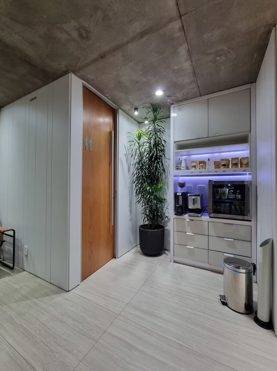 Foto recepção do espaço OOM